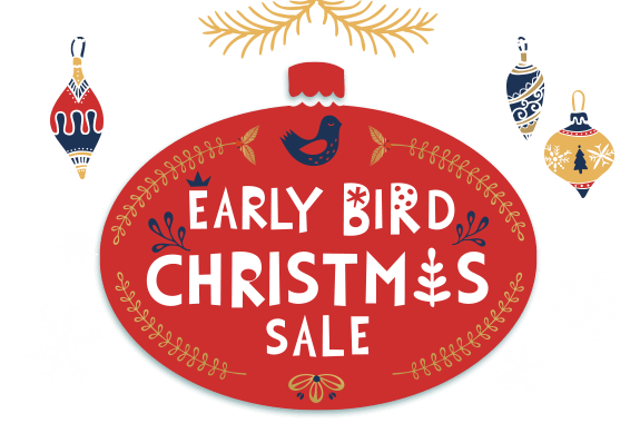 Shop Early for Christmas Sale