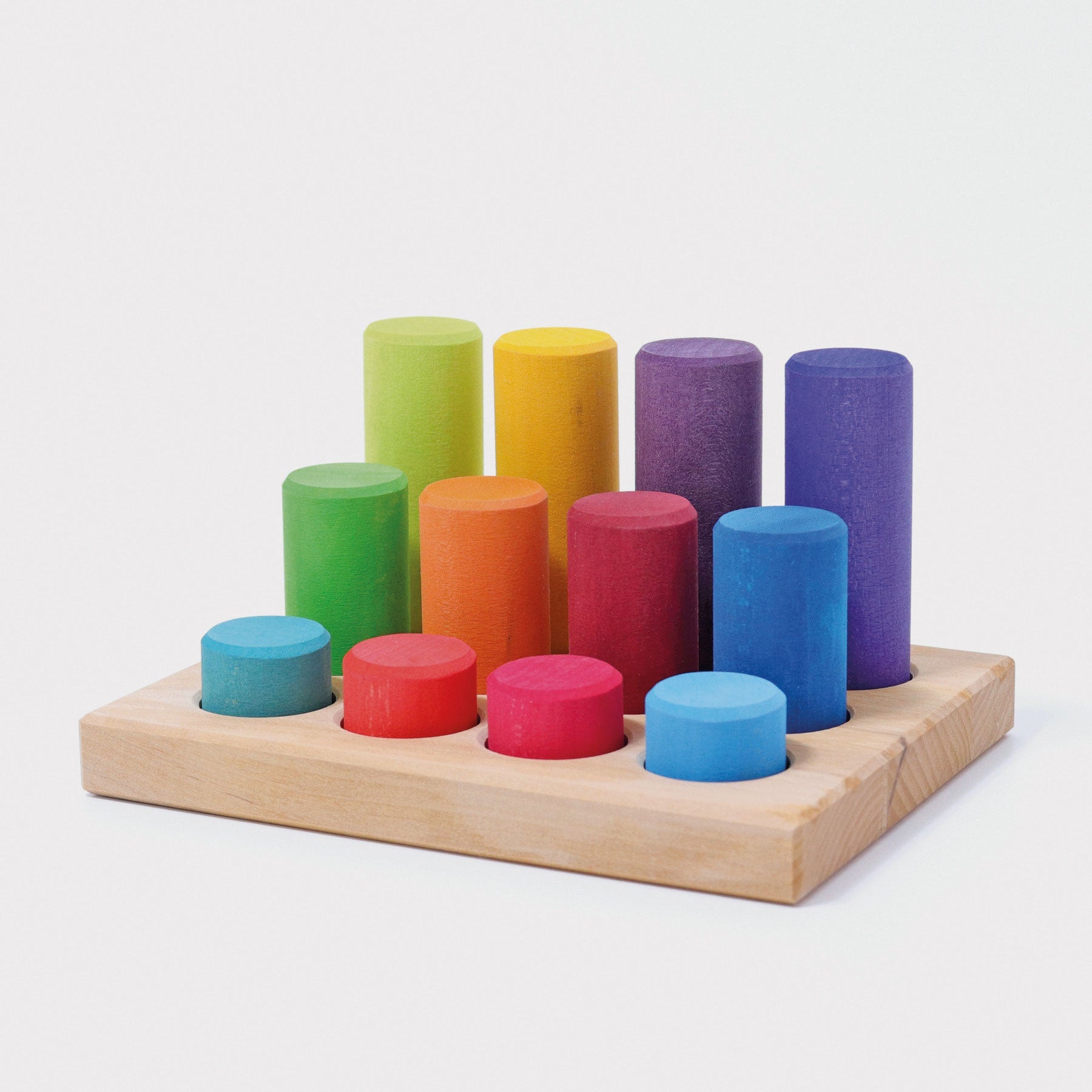 Overstock  Grimm’s Rollers Small Sorting Game Rainbow