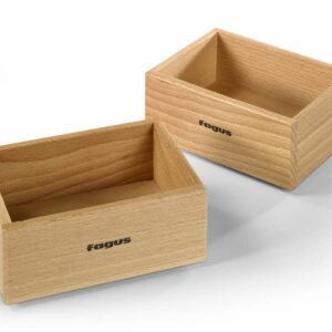 Fagus stacking boxes set of 2