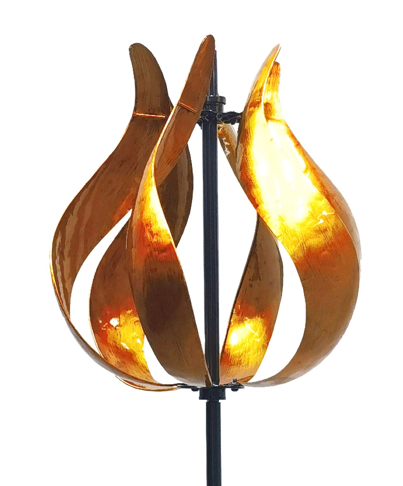 New Wind Spinner Tulip Gold