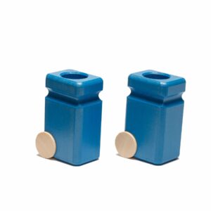 Fagus Garbage Cans Blue