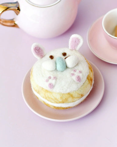 Felt Rabbit Bunny Doughnut (Donut)