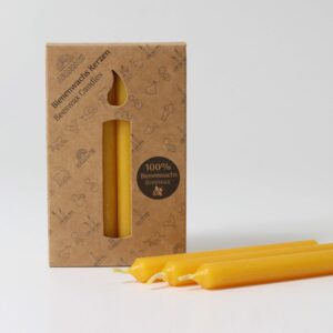 Grimm’s 100% Beeswax Candle pack of 12