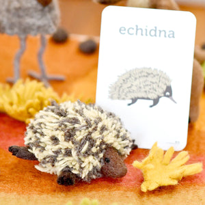 Felt Echidna Toy (Australian Animal)