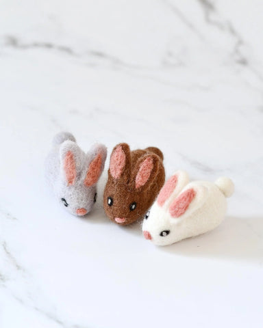 Felt Rabbits - 3 Rabbits