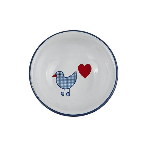 Muender Small Bowl 14cm Decoration Heart Bird
