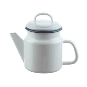 Muender Tea Pot White/Blue