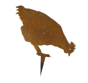 Rusty Owl Sunbury Chook Stake 3 Pecking