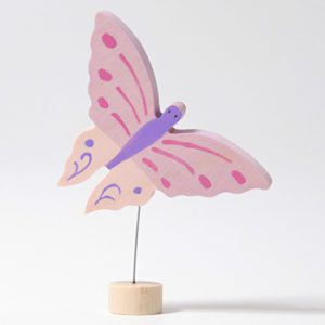 Grimm’s Butterfly Pink Decoration – Handpainted