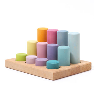 Grimm’s Rollers Small Sorting Game Pastel