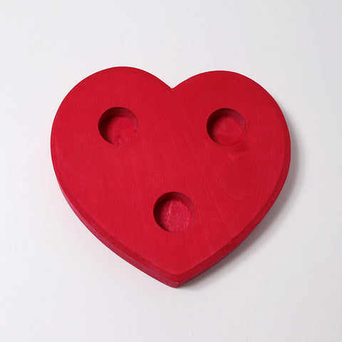 Grimm’s Candle Holder Heart, Large