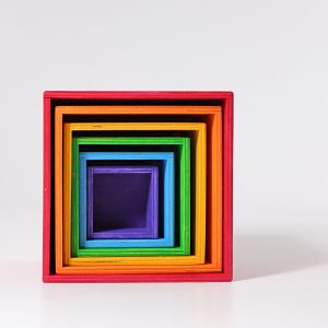 Grimm’s Stacking Boxes Large Rainbow