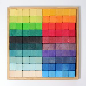 Grimm’s Mosaic Rainbow Large, 100 pieces
