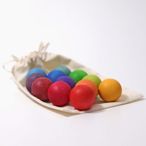 Grimm’s Balls Small Rainbow, set of 12