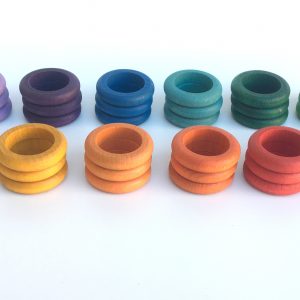 Grapat Rings 12 Colours, 36 pieces