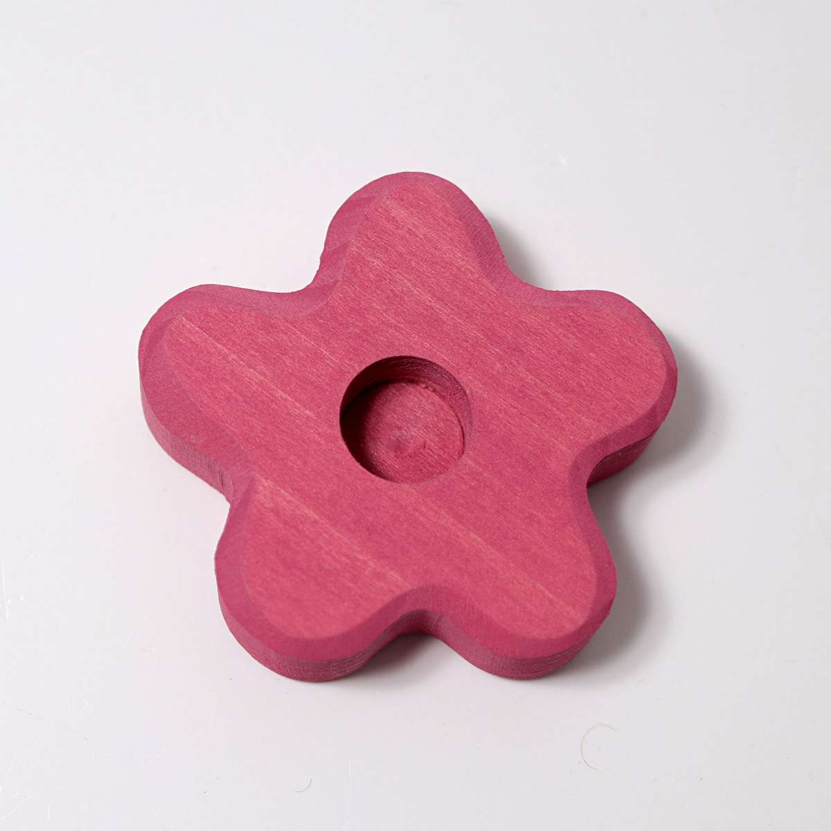 Grimm’s Candle Holder – Pink Flower