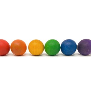 Grapat Balls Coloured, 6 pieces