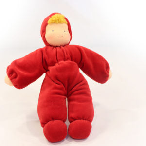 Soft Doll Evi Cuddle Baby Red
