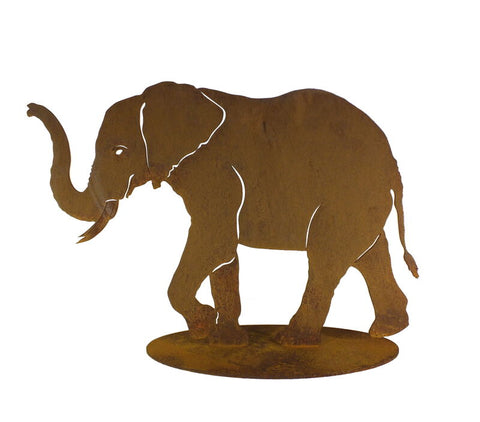 Rusty Owl Sunbury Elephant Stand Large