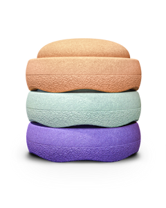 Stapelstein Pastel Set of 3 (Secondary Colours)